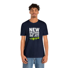 Load image into Gallery viewer, CRIME AND JAZZ T SHIRT