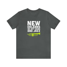Load image into Gallery viewer, CRIME AND JAZZ T SHIRT