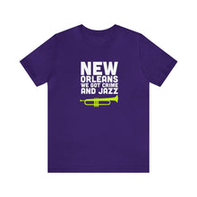 Load image into Gallery viewer, CRIME AND JAZZ T SHIRT