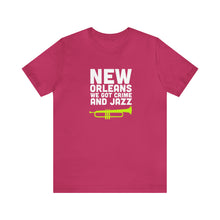 Load image into Gallery viewer, CRIME AND JAZZ T SHIRT