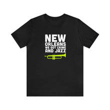 Load image into Gallery viewer, CRIME AND JAZZ T SHIRT