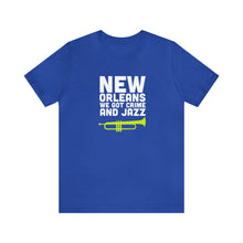 Load image into Gallery viewer, CRIME AND JAZZ T SHIRT