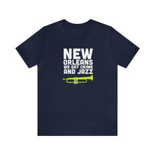 Load image into Gallery viewer, CRIME AND JAZZ T SHIRT