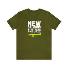 Load image into Gallery viewer, CRIME AND JAZZ T SHIRT