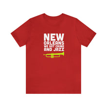Load image into Gallery viewer, CRIME AND JAZZ T SHIRT