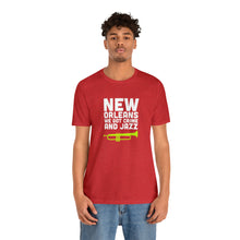 Load image into Gallery viewer, CRIME AND JAZZ T SHIRT