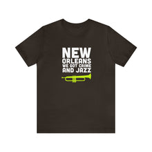 Load image into Gallery viewer, CRIME AND JAZZ T SHIRT