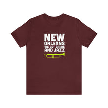 Load image into Gallery viewer, CRIME AND JAZZ T SHIRT