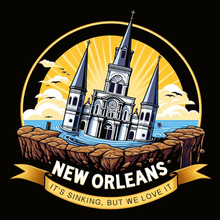 Load image into Gallery viewer, NEW ORLEANS SINKING T SHIRT