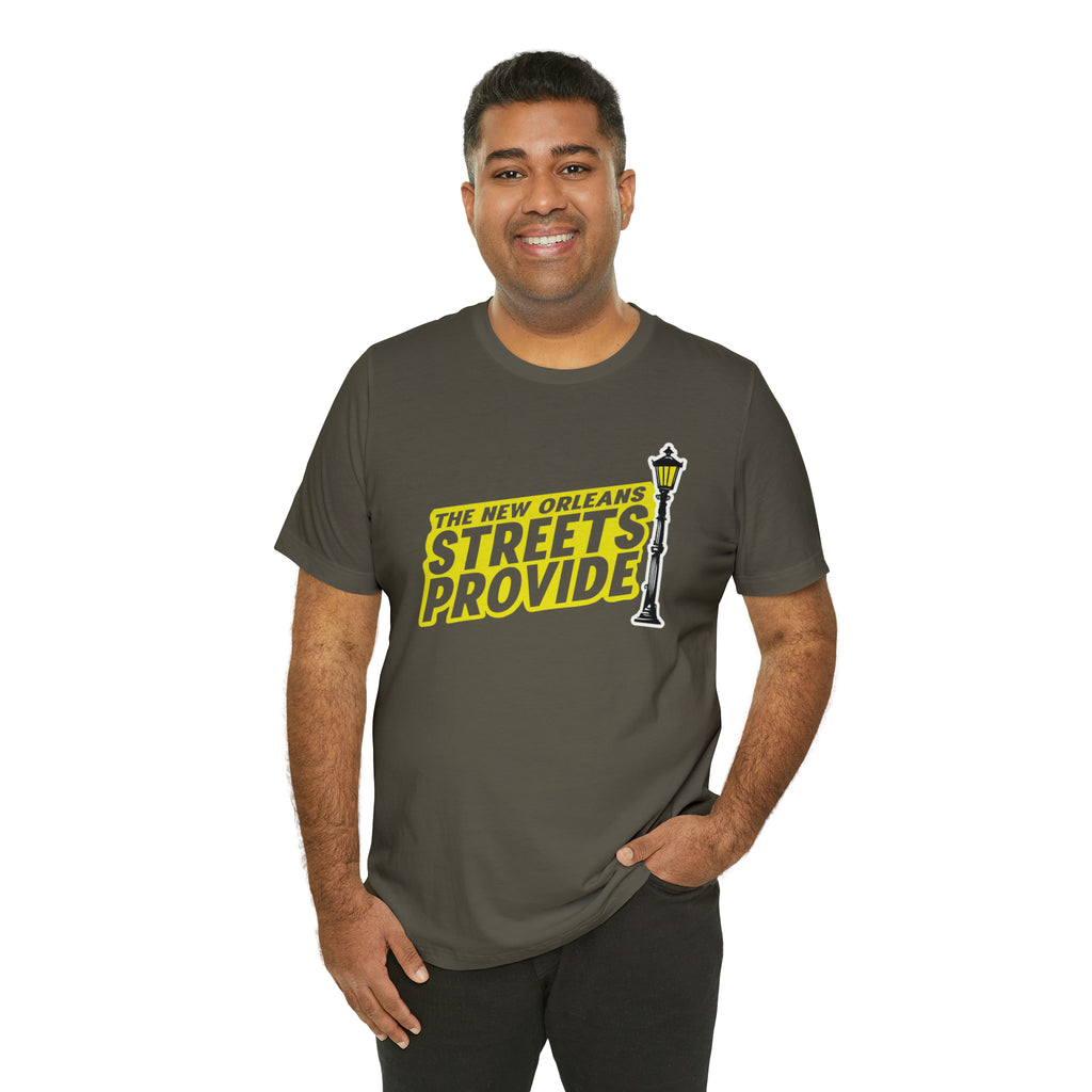 STREETS PROVIDE T SHIRT