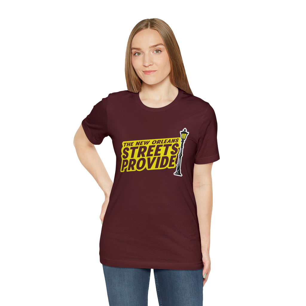 STREETS PROVIDE T SHIRT