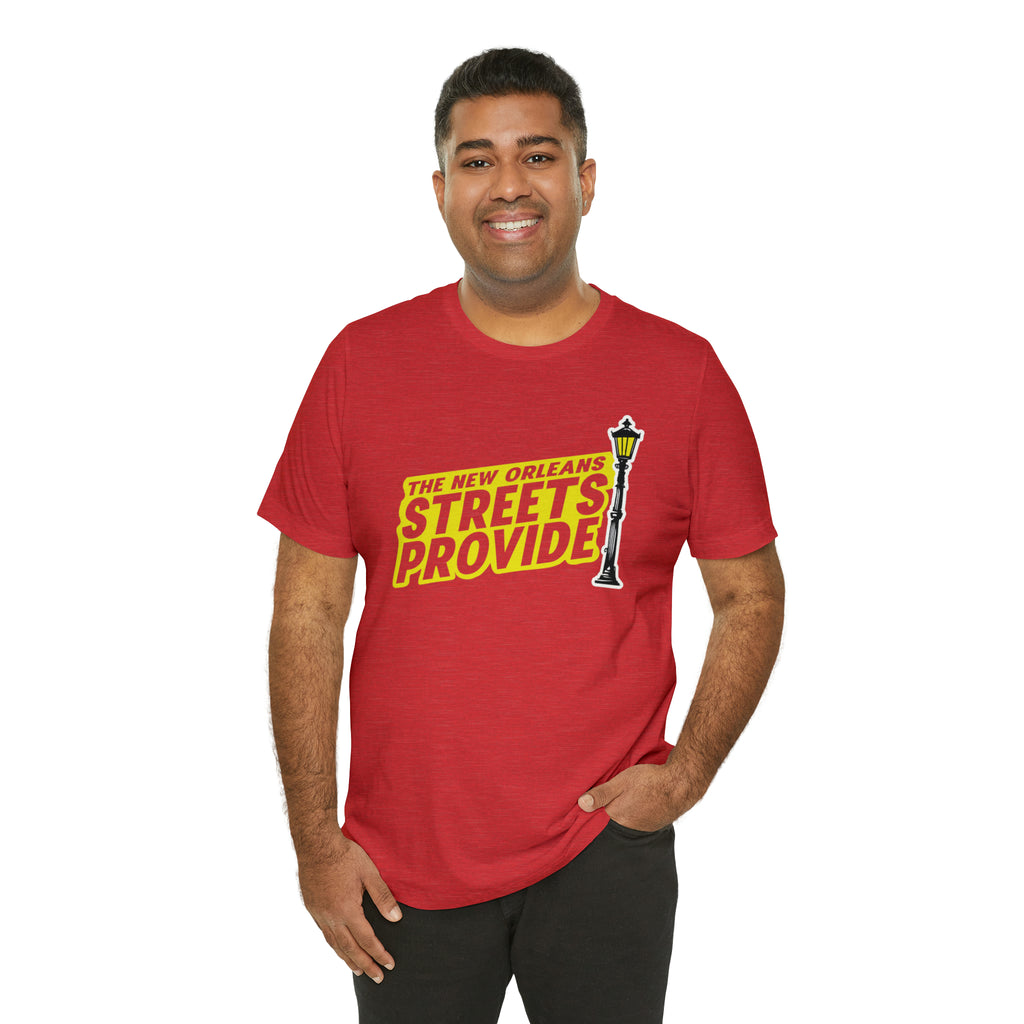 STREETS PROVIDE T SHIRT