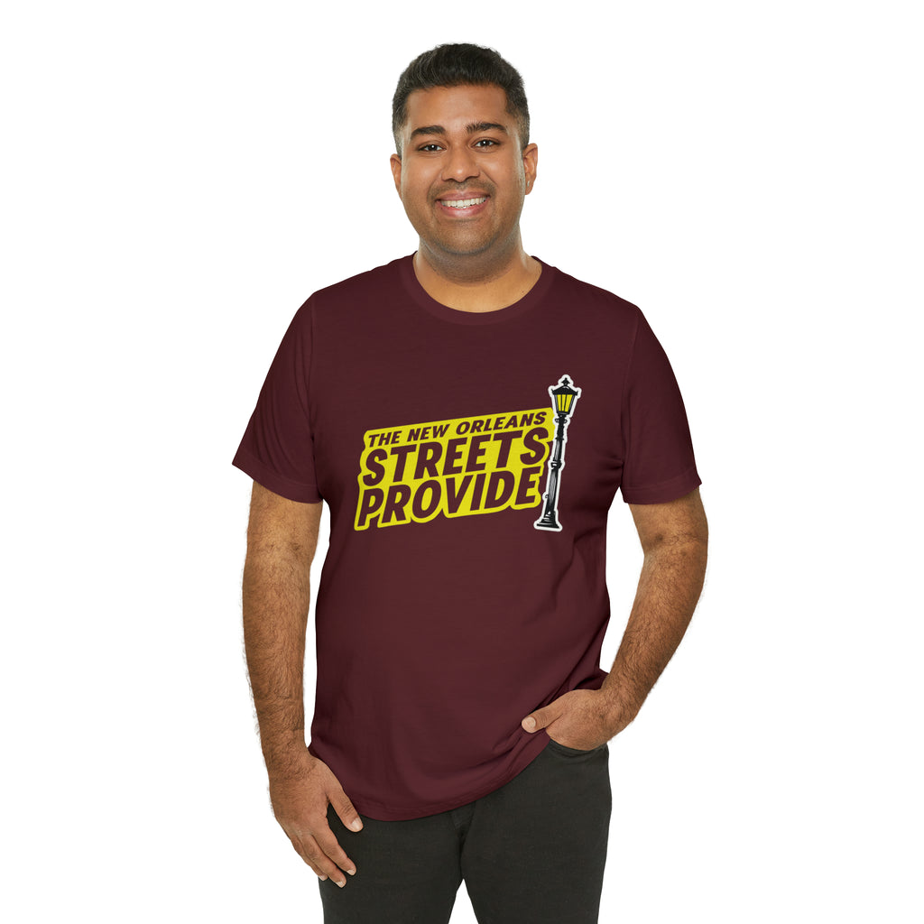 STREETS PROVIDE T SHIRT