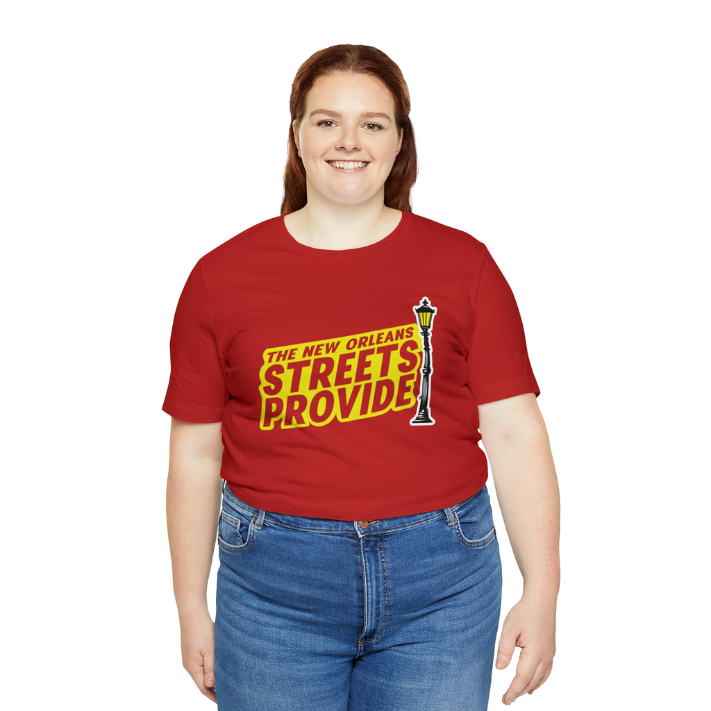 STREETS PROVIDE T SHIRT