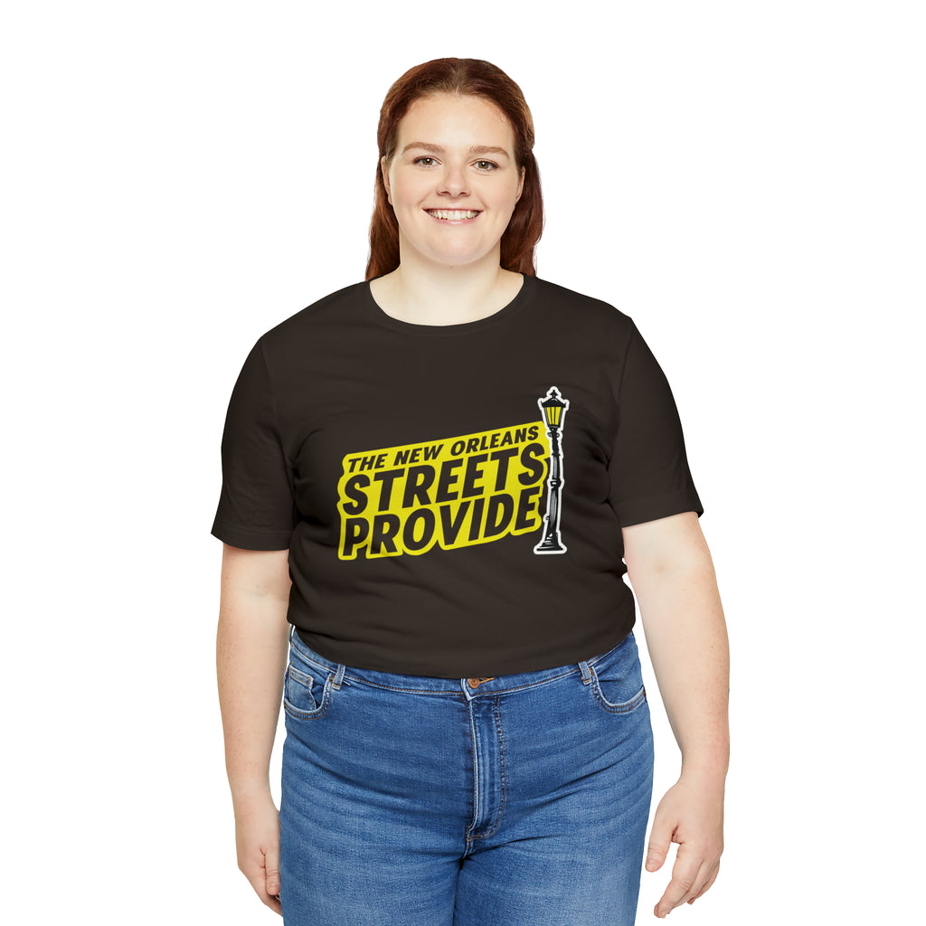 STREETS PROVIDE T SHIRT