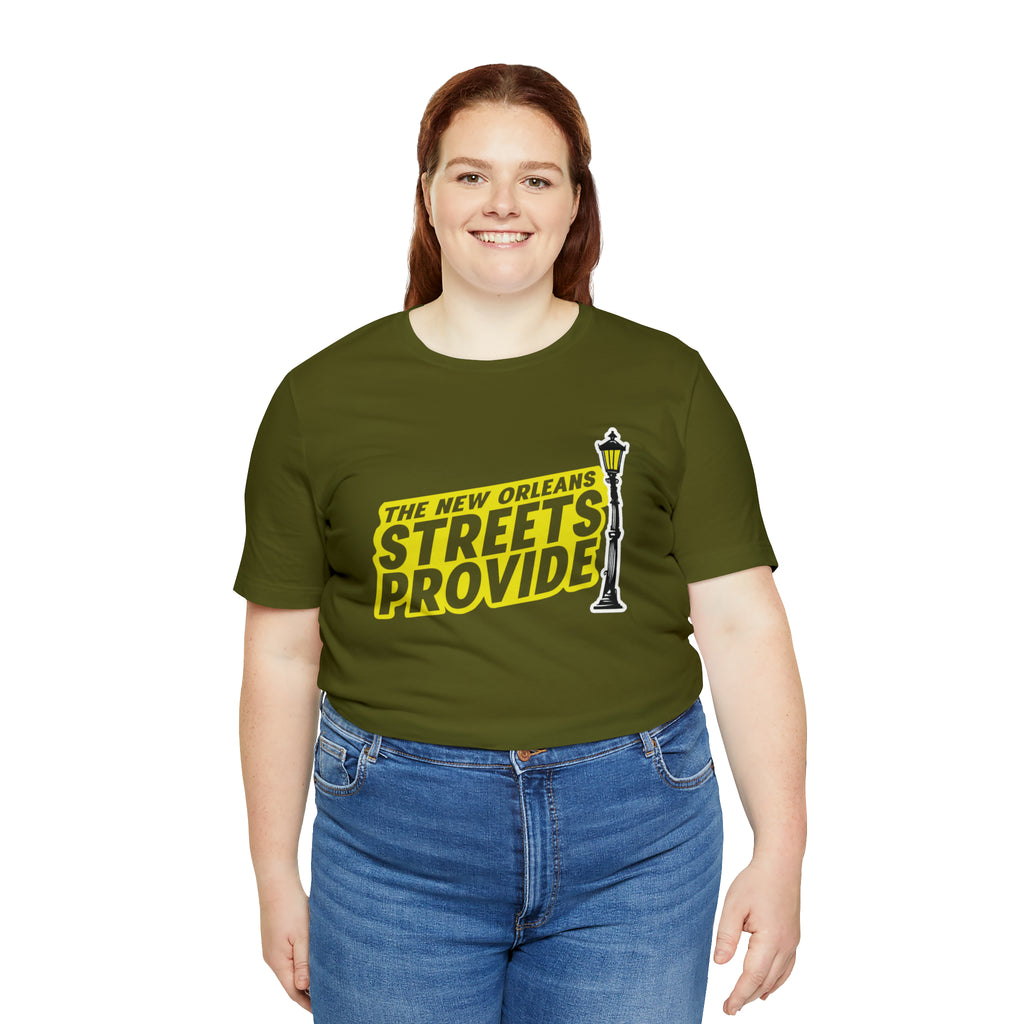 STREETS PROVIDE T SHIRT