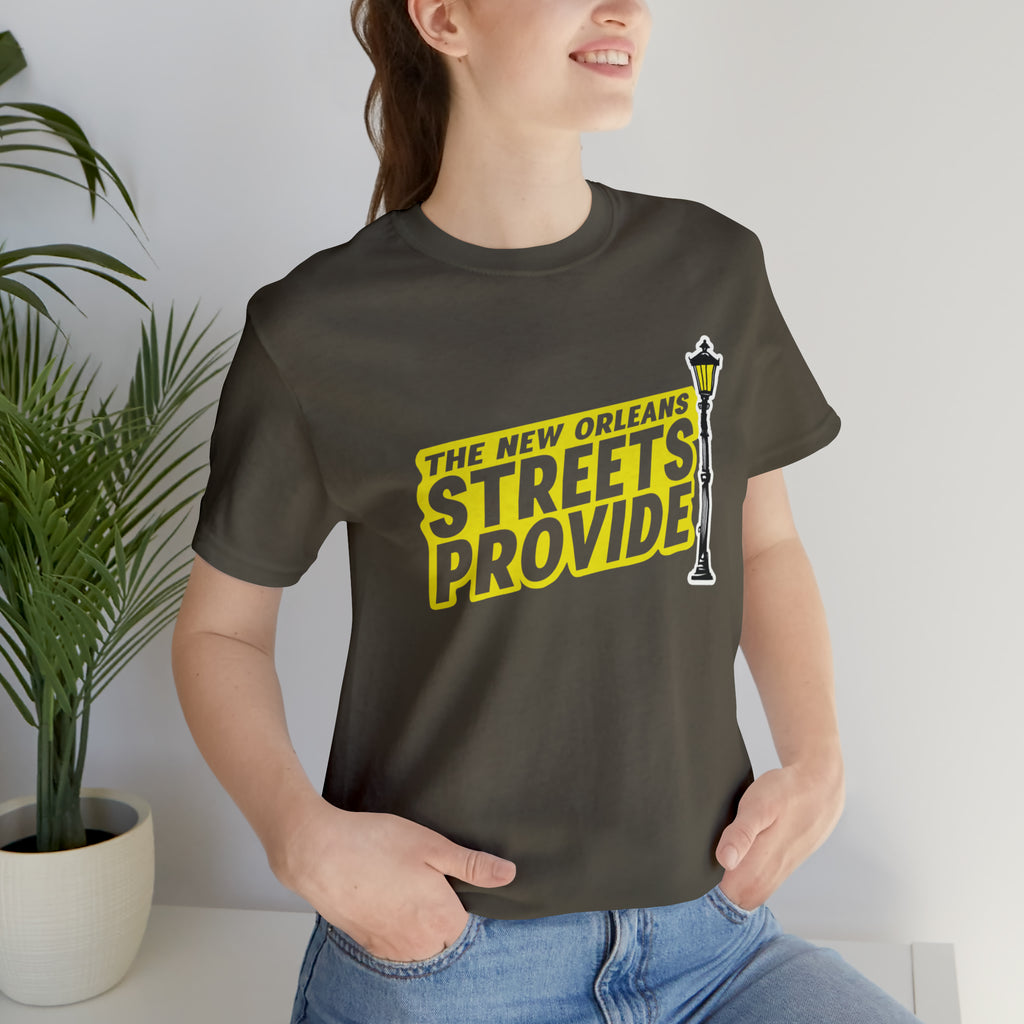 STREETS PROVIDE T SHIRT