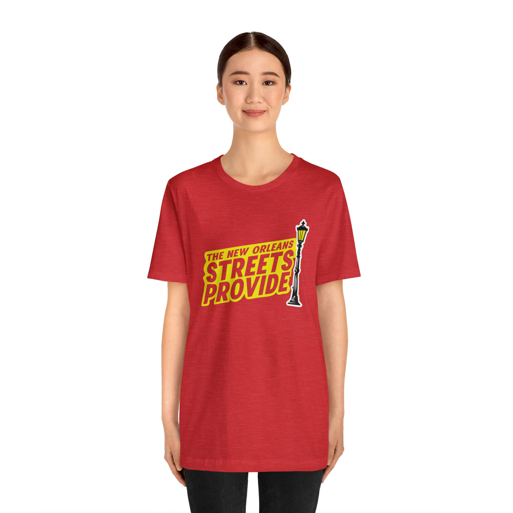STREETS PROVIDE T SHIRT