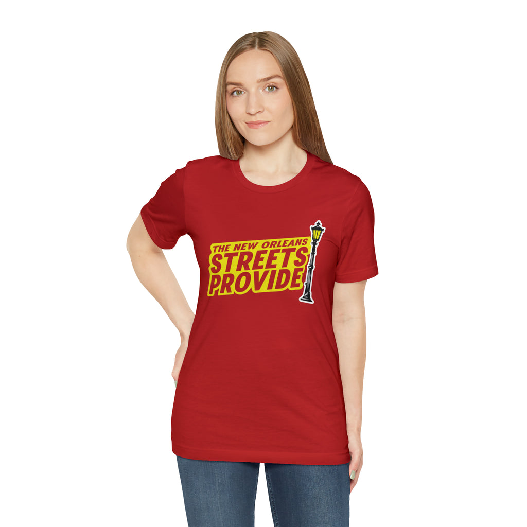STREETS PROVIDE T SHIRT