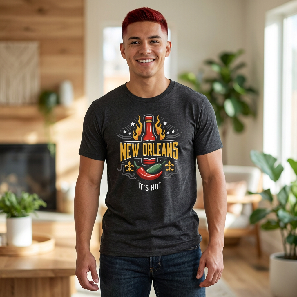 NEW ORLEANS HOT T SHIRT