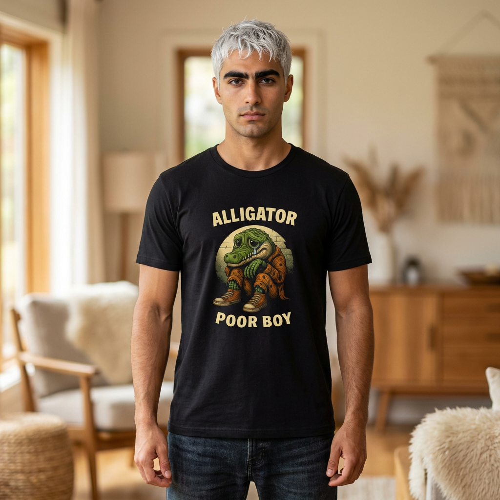 ALLIGATOR POOR BOY T-SHIRT