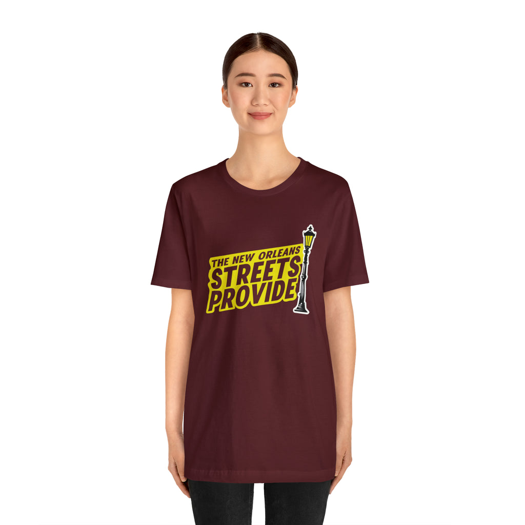 STREETS PROVIDE T SHIRT