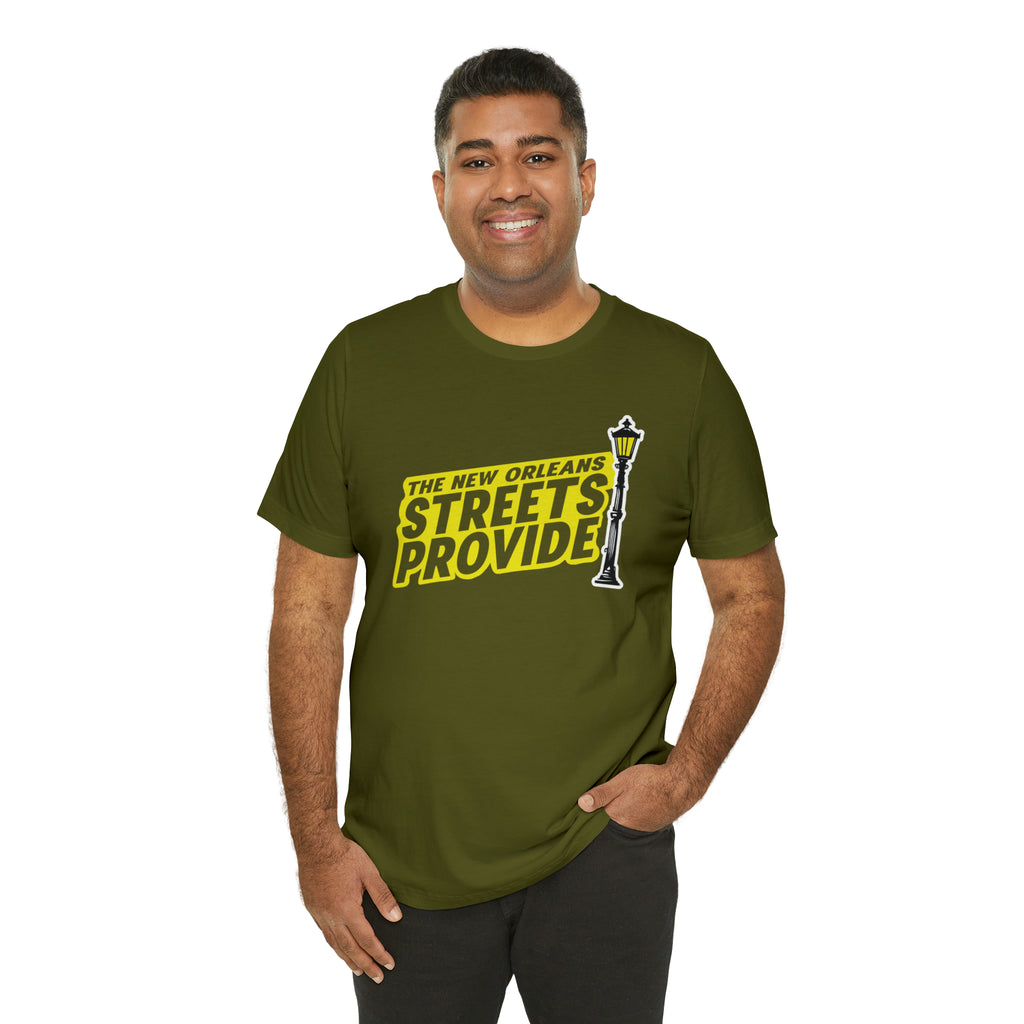 STREETS PROVIDE T SHIRT