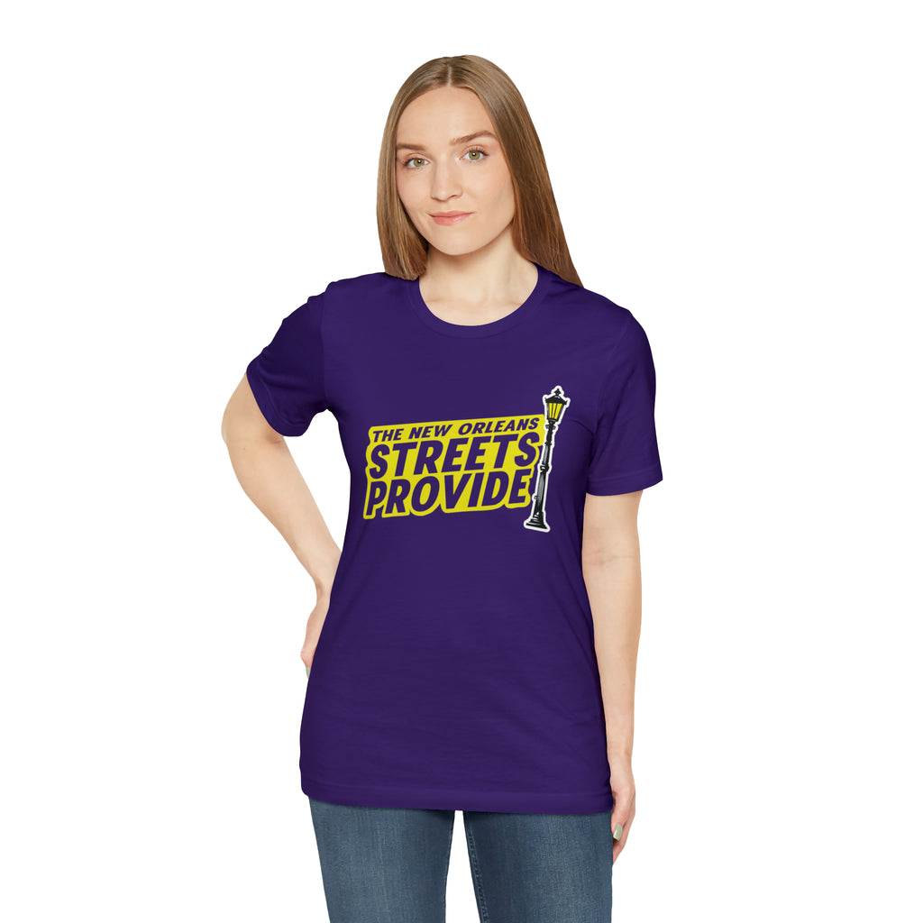 STREETS PROVIDE T SHIRT