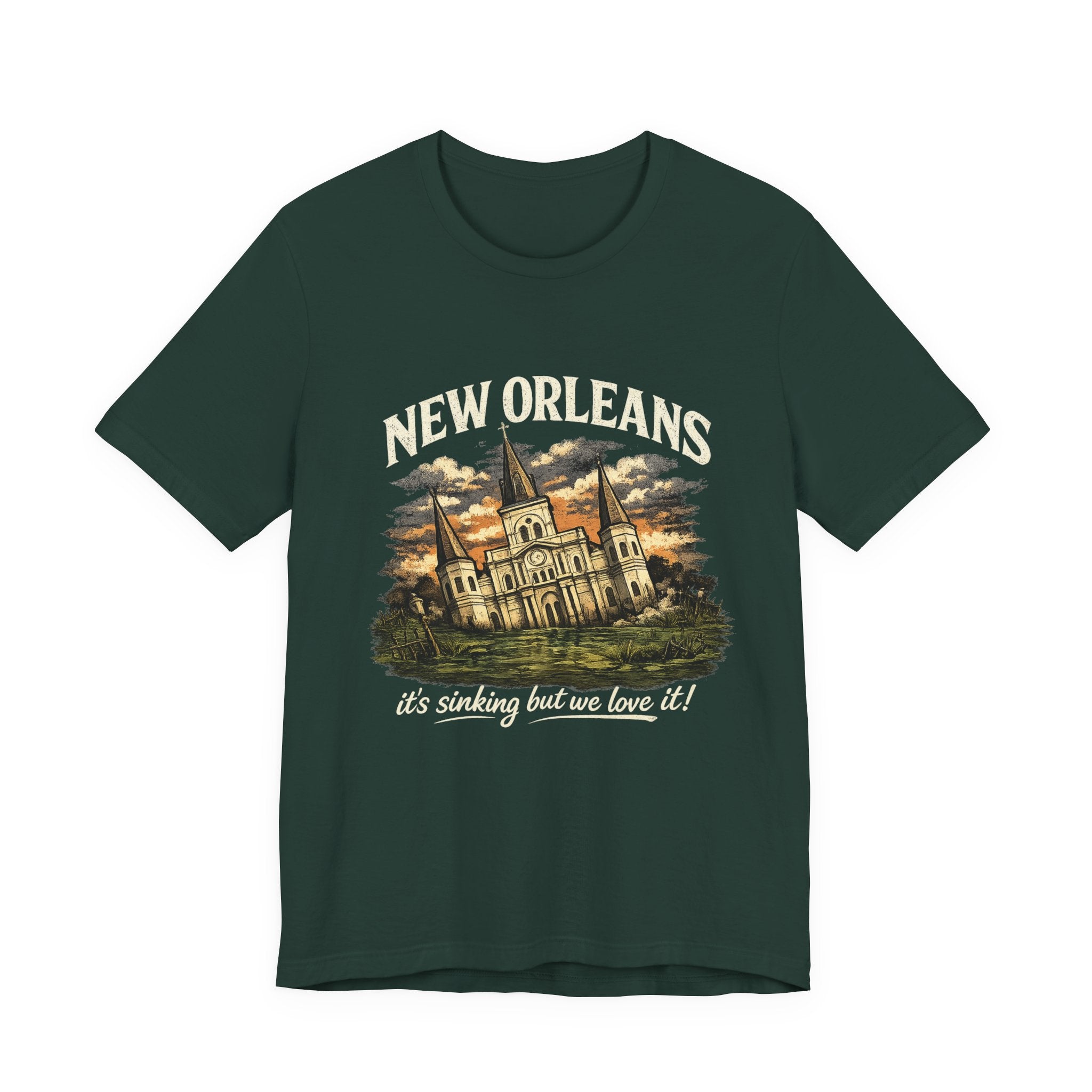 NEW ORLEANS SINKING T SHIRT