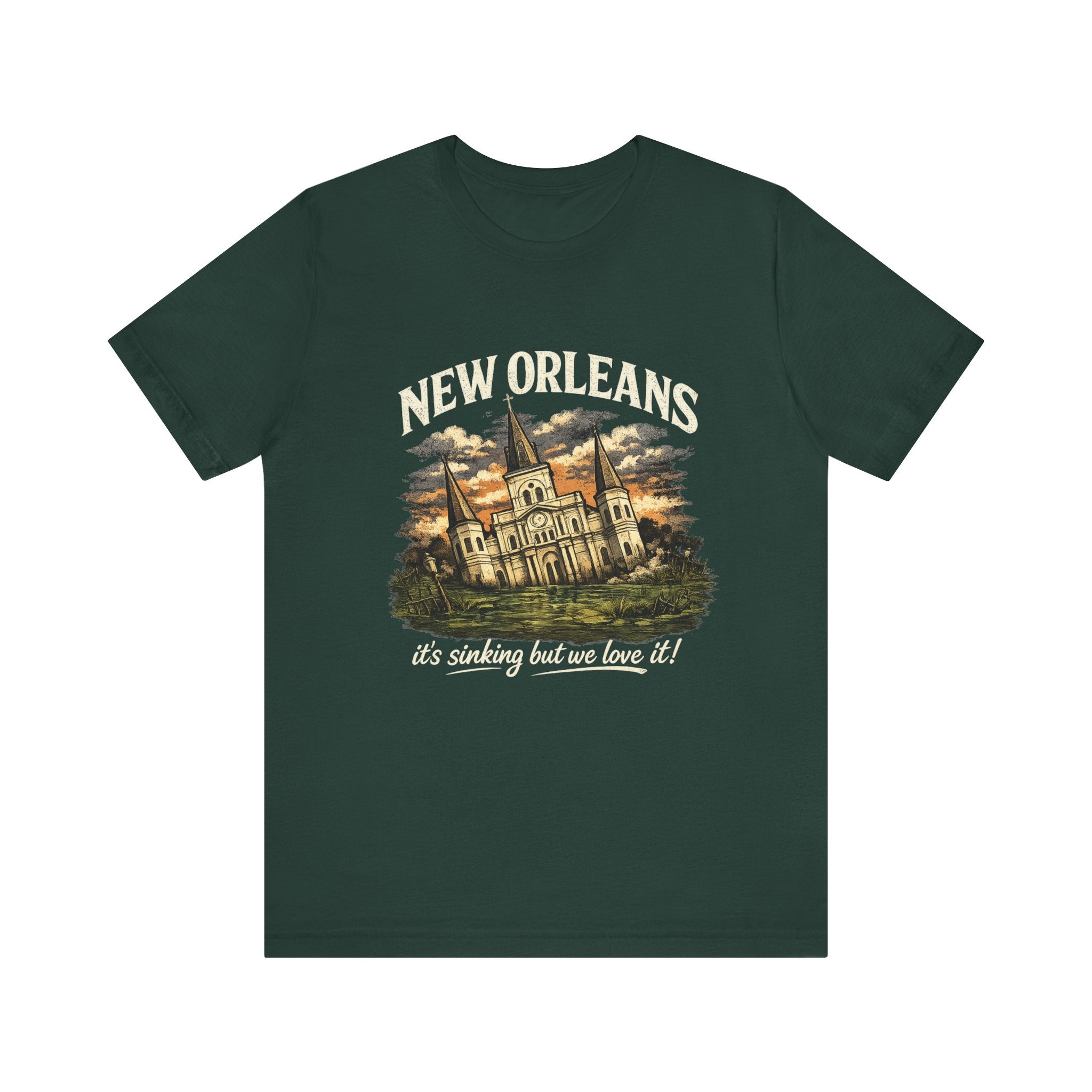 NEW ORLEANS SINKING T SHIRT