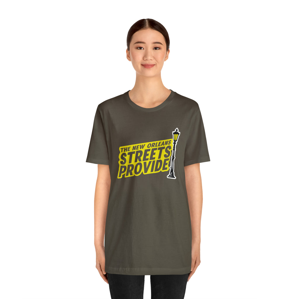 STREETS PROVIDE T SHIRT