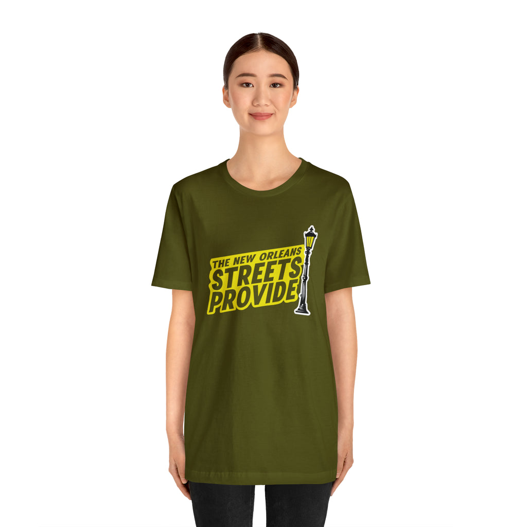 STREETS PROVIDE T SHIRT