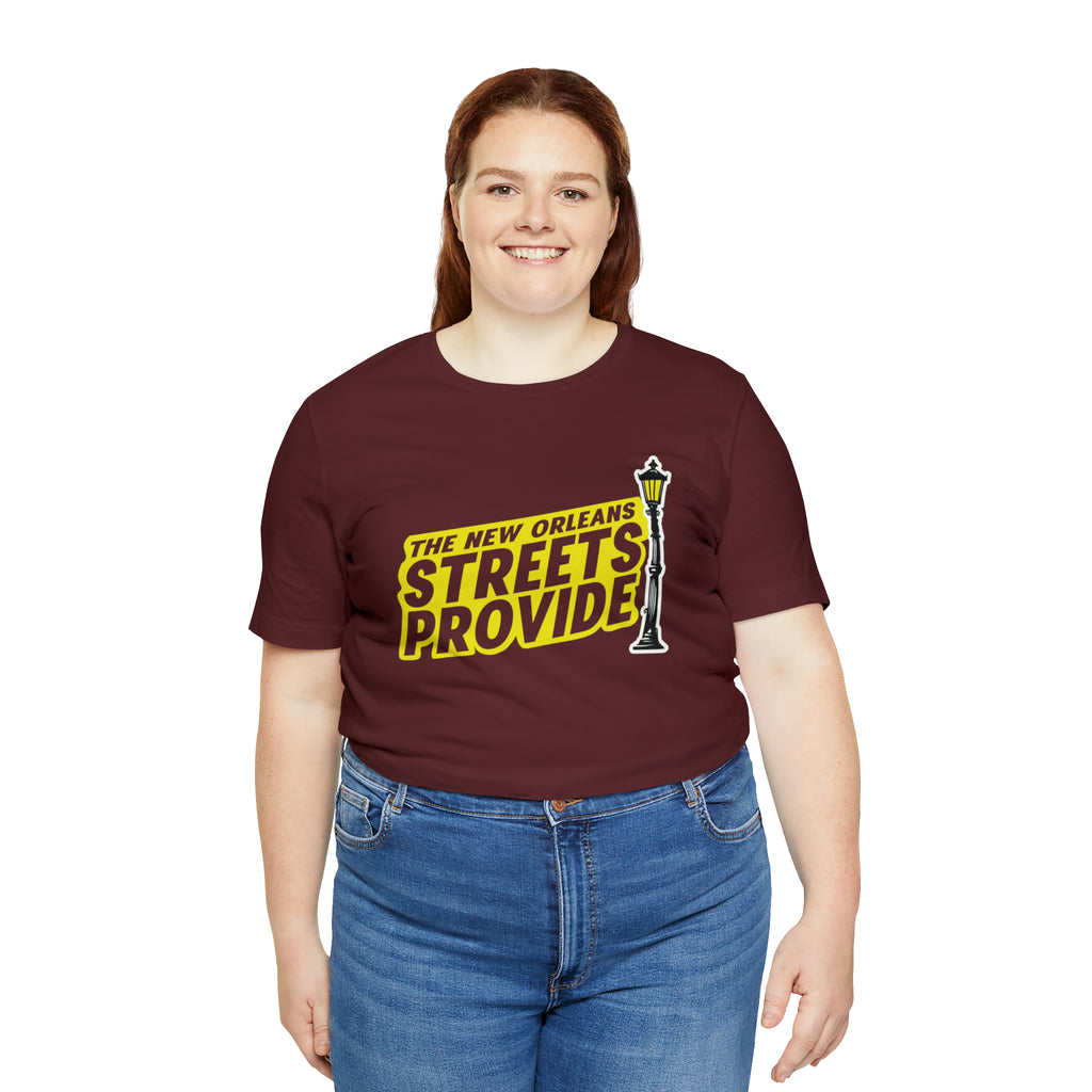STREETS PROVIDE T SHIRT