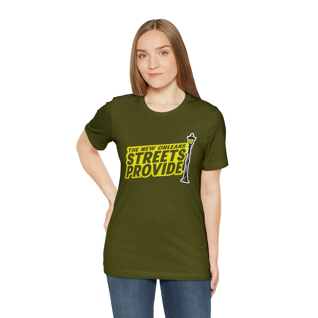 STREETS PROVIDE T SHIRT