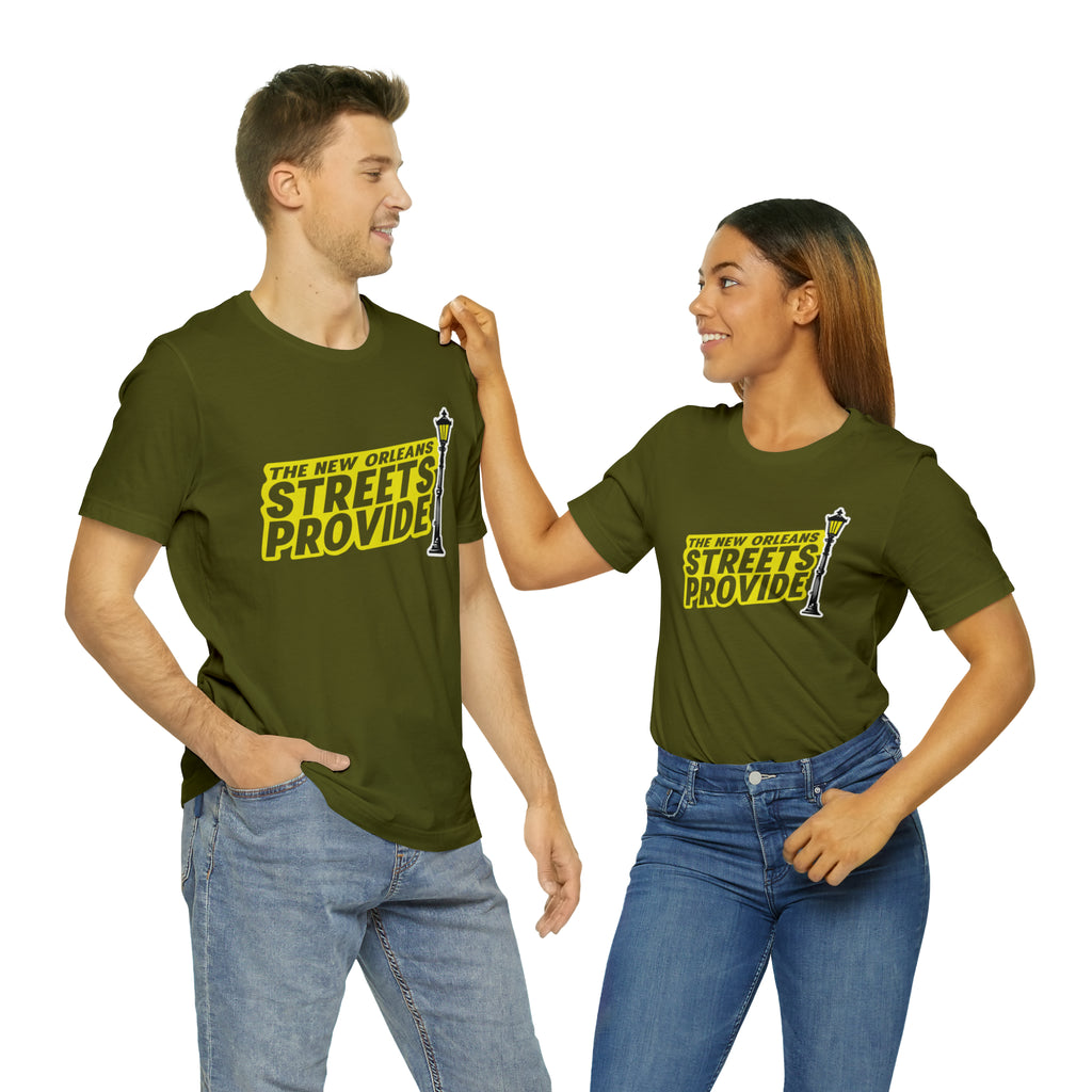 STREETS PROVIDE T SHIRT