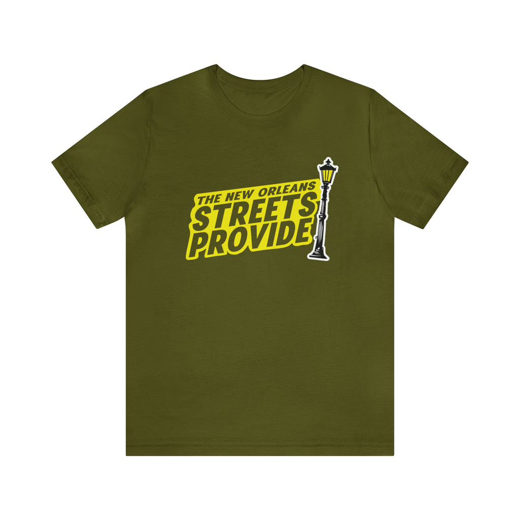 STREETS PROVIDE T SHIRT