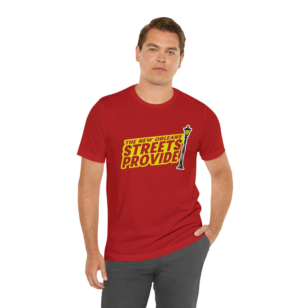 STREETS PROVIDE T SHIRT