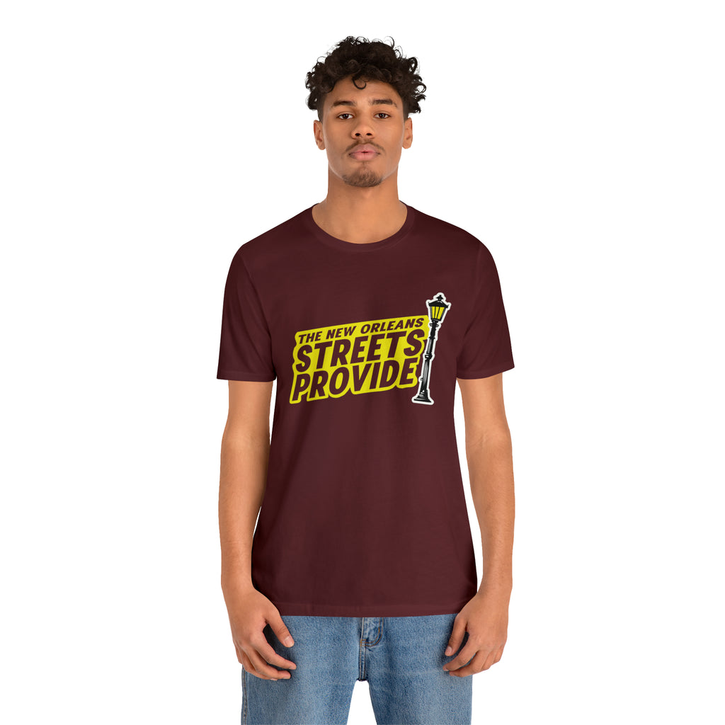 STREETS PROVIDE T SHIRT