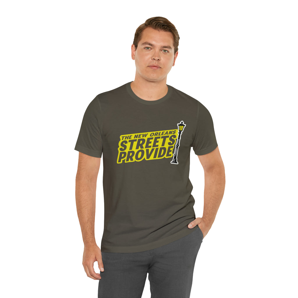 STREETS PROVIDE T SHIRT