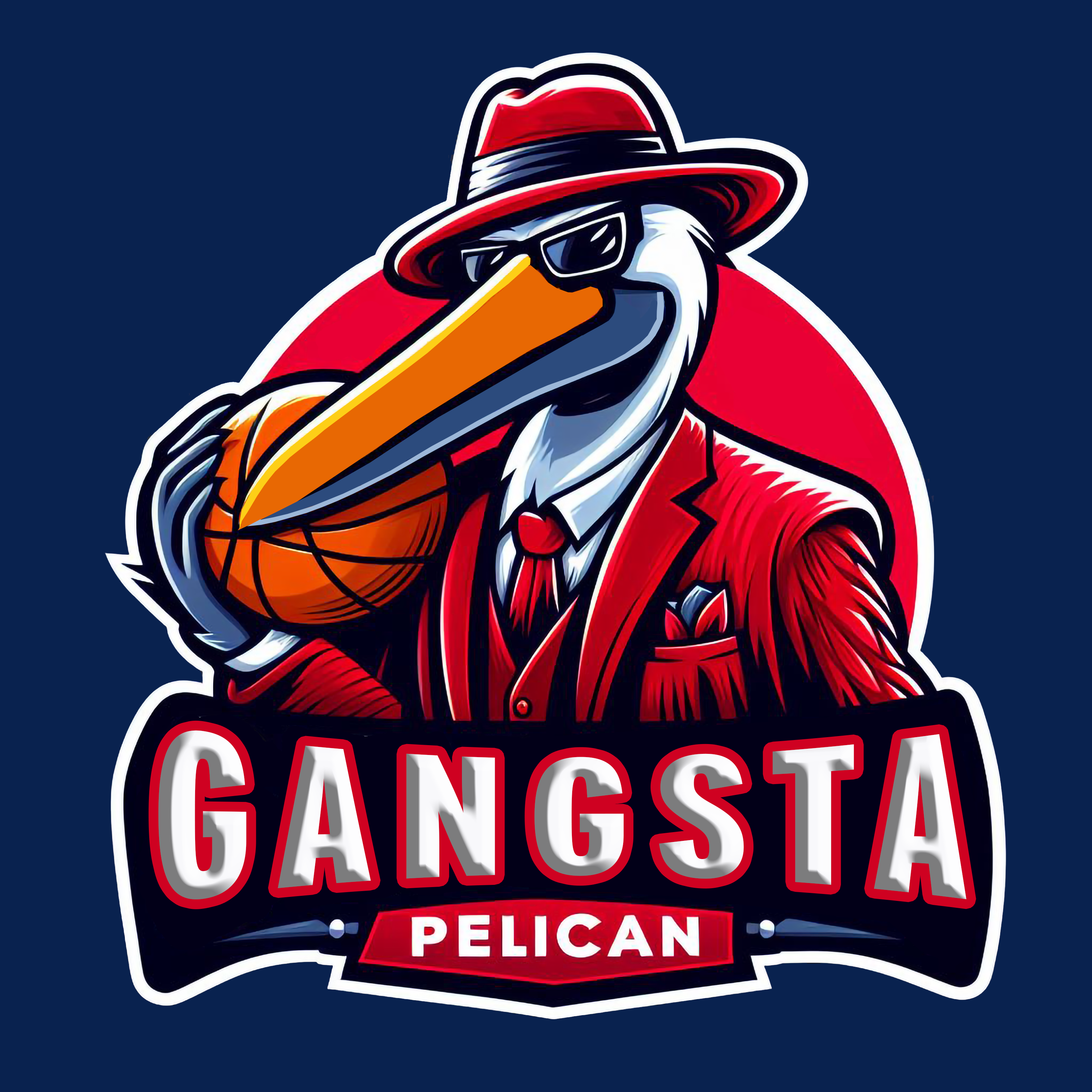 GANGSTA PELICAN T-SHIRT