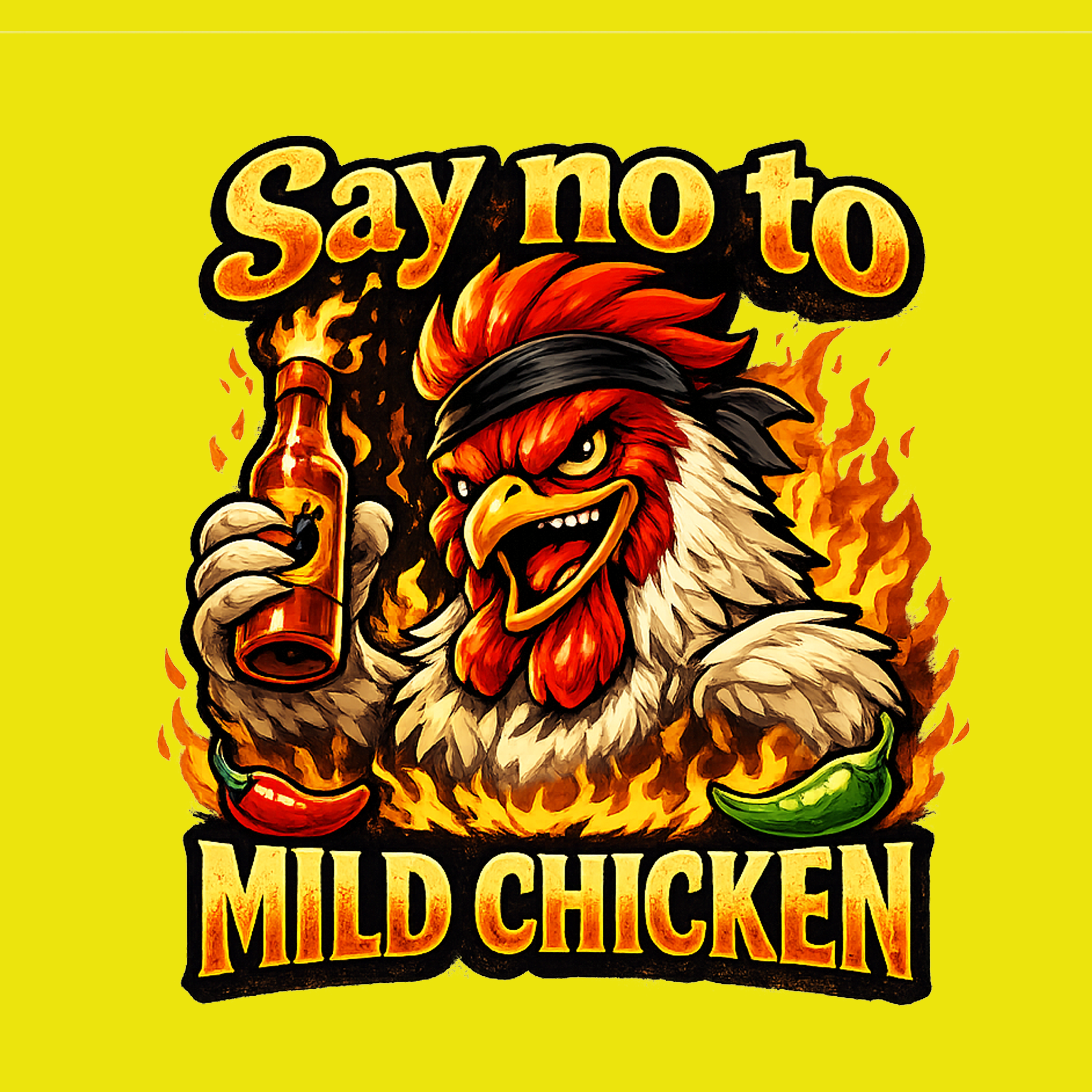 MILD CHICKEN TSHIRT
