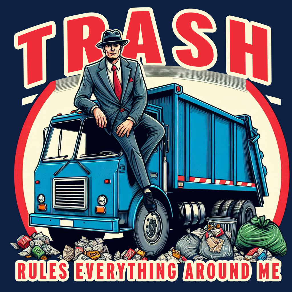 TRASH RULES T-SHIRT